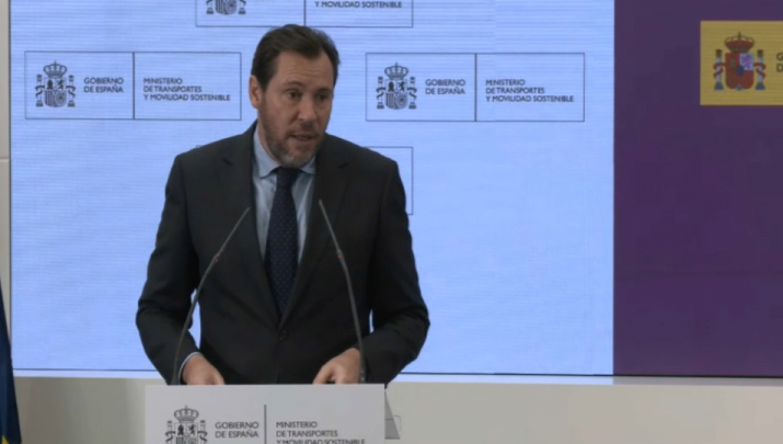 Óscar Puente, Ministro de Transportes y Movilidad Sostenible de España